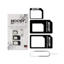 Noosy  SIM Card Adapter Kit + Needle Black