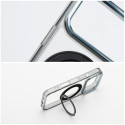 Case for iPhone 14 PRO Frame Circle Stand compatible with MagSafe black
