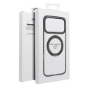 Case for iPhone 13 PRO Frame Circle Stand compatible with MagSafe black