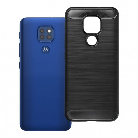 Case for Motorola Moto G9 PLAY / E7 PLUS Carbon 2.0 black