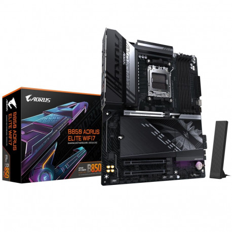 Mainboard|GIGABYTE|AMD B850|Socket AM5|ATX|RAM DDR5-SDRAM|4xSlots|Wi-Fi Yes|Bluetooth Yes|3xNumber o