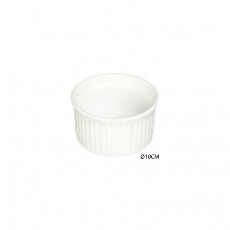 ramekin 9 keraamiline, valge