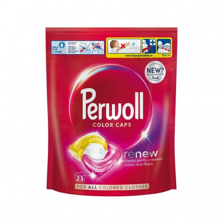 CAPS WASHING PERWOLL COLOR 23PCE