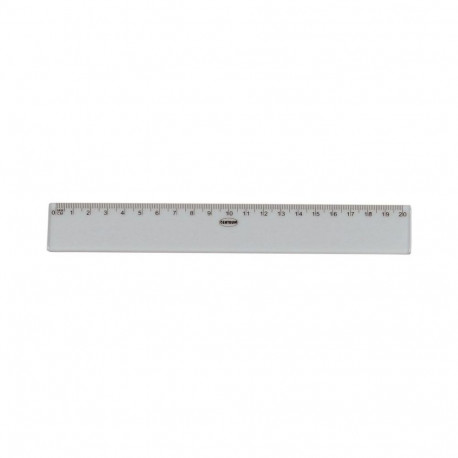 Joonlaud 20cm plastikust CENTRUM läbipaistev suits