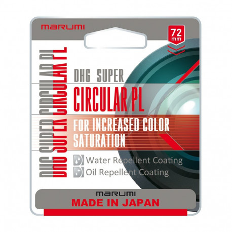 Camera Filter - Marumi Super DHG Polarizing Filter 72mm