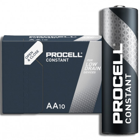 Battery - Procell Constant AA LR6 Alkaline Batteries 10 Pcs