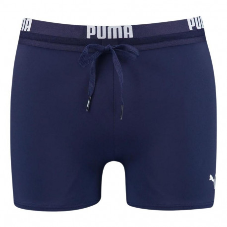 Spodenki kąpielowe męskie Puma Swim Men Logo Swim Trunk granatowe 907657 01