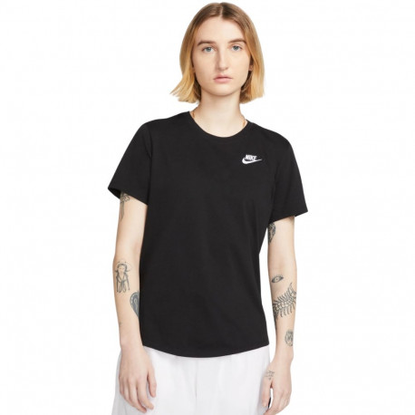 Nike naiste t-särk DX7902 010 Sportswear Club Essentials XL, must