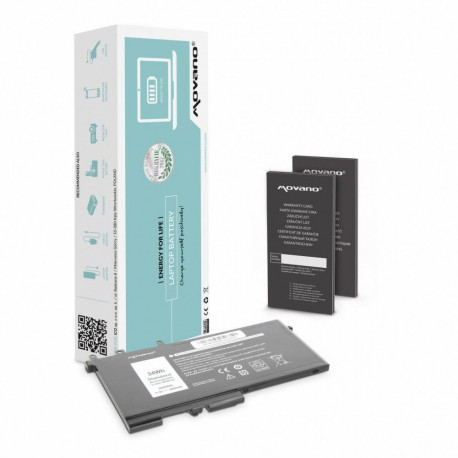 Battery 3DDDG for Dell Latitude 5280 5480 5495 5580 - 3000 mAh (34 Wh)