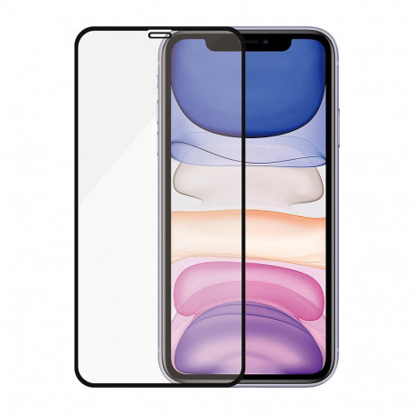 "PanzerGlass iPhone 11. XR . CF. E2E. Antibakt. Black"