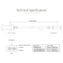StarTech sülearvuti toitekaabel 18AWG