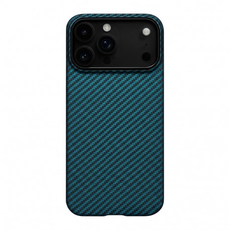 "Pitaka Ultra-Slim Case for iPhone 17 Pro Blue/Grey Twill"