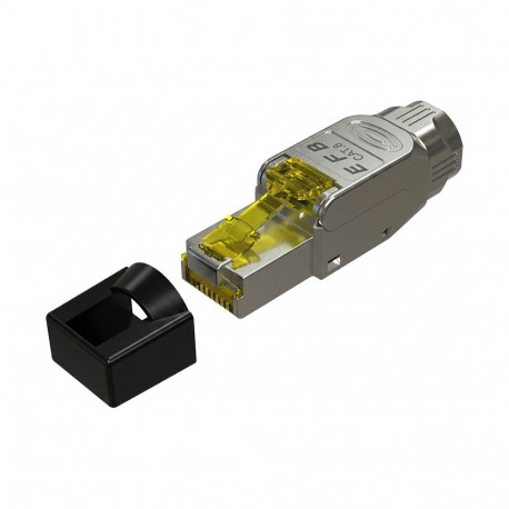 "EFB RJ45 Stecker STP, Cat.8.1, feldkonfektionierbar, Bayonett"