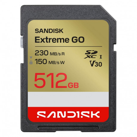 Extreme SD UHS-I mälukaart 512GB 230MB/s/150MB/s
