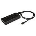 StarTech USB-C hub 7-port C-to-C + A
