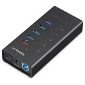 StarTech USB-C hub 7-port C-to-C + A