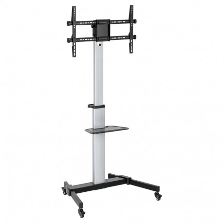 EQUIP telerijalus 650630 min. 94cm (37") max. 2,18m (86") max. VESA 600 x 400mm 50kg, hõbedane
