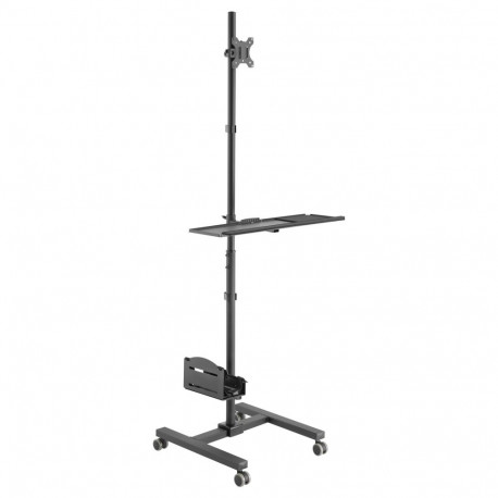"EQUIP 650171 Multimedia-Wagen Min. 43,2 cm (17"") Max. 81,3 cm (32"") Max. VESA 100 x 100 8 kg Schw