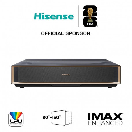 "Hisense Germany GmbH PT1 16:9 UHD 4K (3840x2160) Laser DisplayPort HDMI WIFI RJ45 SmartTV Speaker"