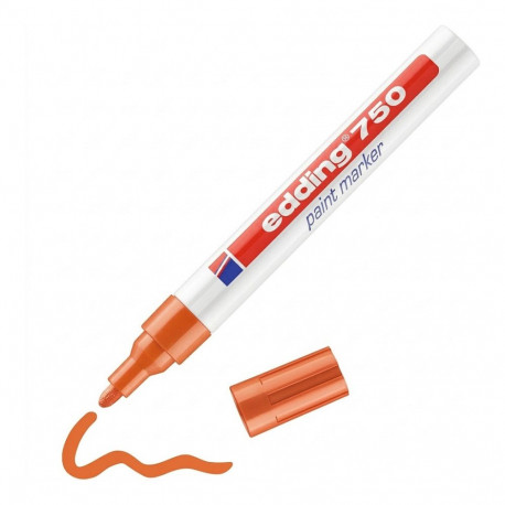 edding lakimarker 750 2.0-4.0mm, oranž
