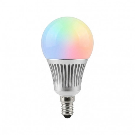 "LED Retrofit E14 5W RGB-WW lamp with radio and WLAN MiLight"