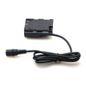 Caruba Canon LP E6 Full Decoding Dummy Batterij (rechte kabel)