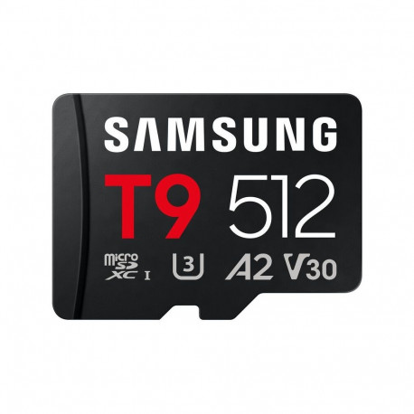 Mälukaart Samsung 512GB T9 microSDXC 200MB/s Read, U3, V30, A2
