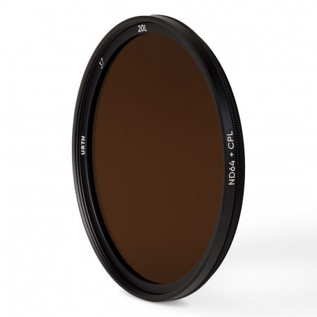 B STOCK Urth 37mm Circular Polarizing (CPL) + ND64 Lens Filter (Plus+)