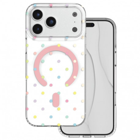 Bubble Dots Mag case for iPhone 17 Pro Max / 18 Pro Max 6,9'' white