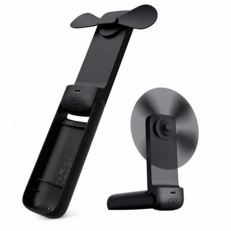 AECOOLY Pocket 01 Foldable Handheld Fan, Black