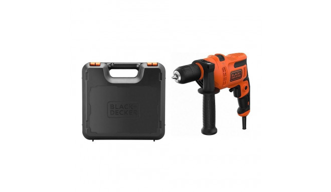 Black & Decker BEH200K-QS drill 2900 RPM Keyless 1.67 kg Black, Orange