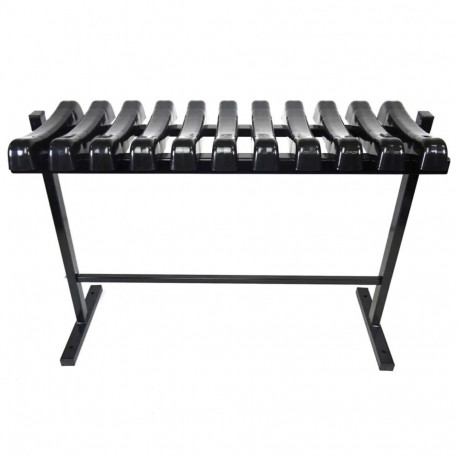 Foldable cemetery bench 72 cm for screwing