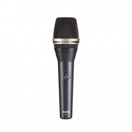AKG stuudiomikrofon D7, must
