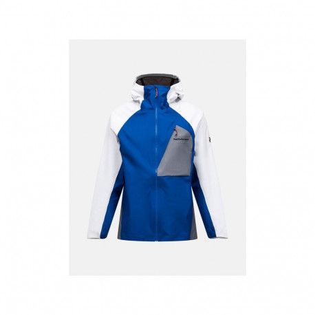 Kurtka męska PEAK PERFORMANCE M Trail Hipe 3L Shell Jacket kolor biały - XL