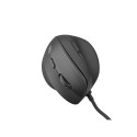 VERTICAL MOUSE NATEC CRAKE 2 PRO 12800DPI PROGRAMMABLE OPTICAL BLACK