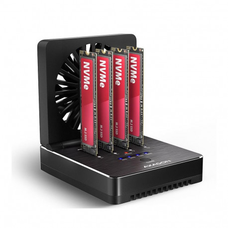 SSD ACC DOCK STATION USB-C/4XM.2 NVME ADSA-M2C44 AXAGON