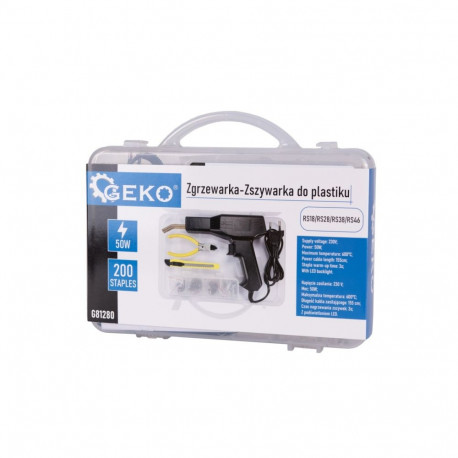 Plastmasas lodāmurs-ēveles komplekts 50W, G81280, GEKO