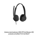 HP Poly peakomplekt stereo USB juhtmega