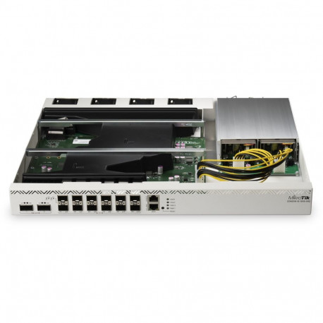 Mikrotik CCR2216-1G-12XS-2XQ juhtmega ruuter Gigabit Ethernet hõbedane