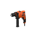 Black & Decker BEH200K-QS drill 2900 RPM Keyless 1.67 kg Black, Orange