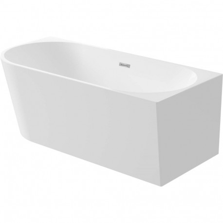 Corner acrylic bath right - 170 cm