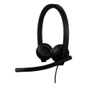 HEADSET STEREO H570E USB/BLACK 981-001431 LOGITECH