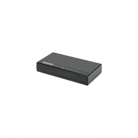 Intellinet 8-Port Gigabit Ethernet Switch, Desktop Size, Plastic, IEEE 802.3az (Energy Efficient Eth