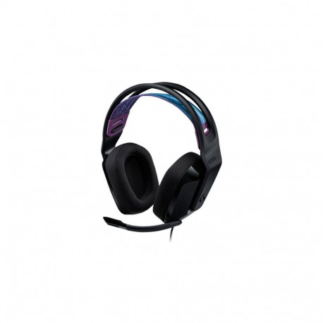Logitech G335 Wired Gaming Headset, 3.5 mm jack, Black