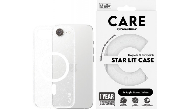 Care kaitseümbris Flagship Combat MagSafe Apple iPhone 16e, läbipaistev