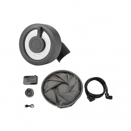 Portable Shower Kit - EcoFlow Travel Shower Kit (collapsible bucket, shower pump, hose, shower head)