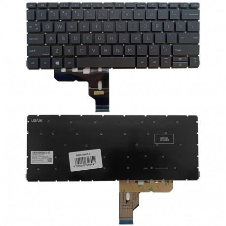 Keyboard - HP Probook 430 G8, 430 G9, 435 G7, 435 G8 US Layout Black
