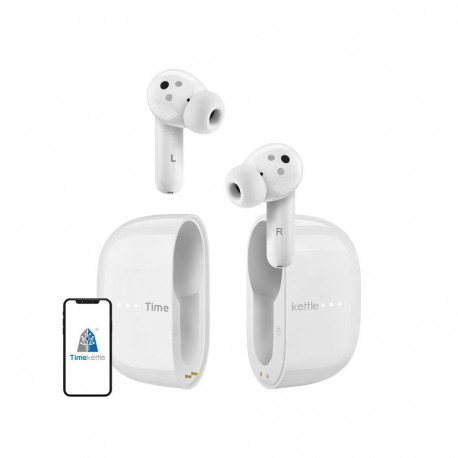 Audio Equipment - Timekettle M3 Real-Time Translation 43 Languages, ANC, 25H Battery Life, White