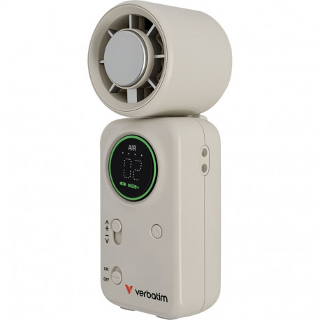 Verbatim Cool`n´Go Ice Touch Pro Handheld Fan white/silver  32346