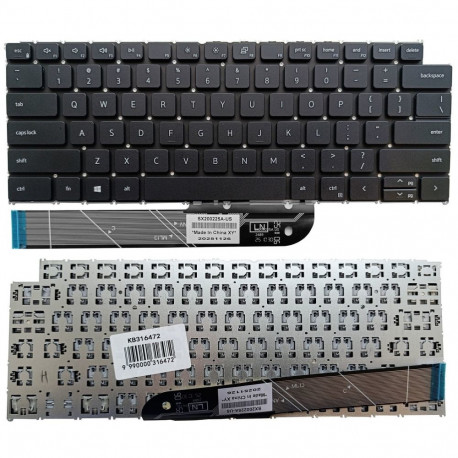 Keyboard - Dell Inspiron 5310, 5418, 5620, 7620, 7630 US Layout Black